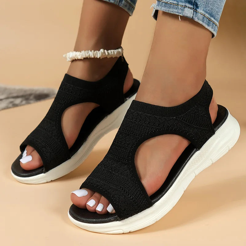 Zephyra | Women's Open Toe Slip-On Sport Sandal