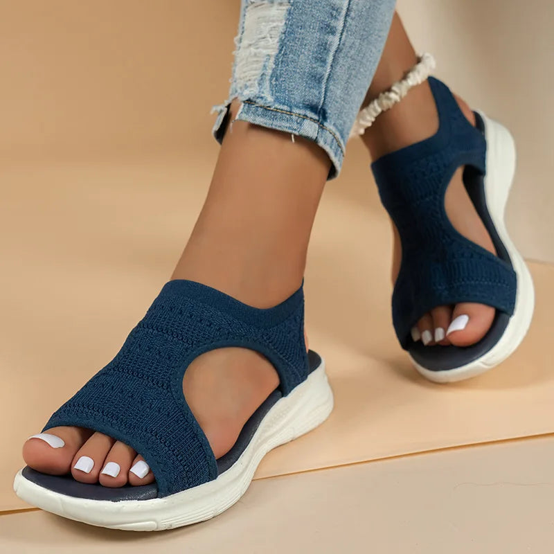Zephyra | Women's Open Toe Slip-On Sport Sandal