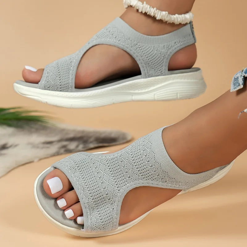Zephyra | Women's Open Toe Slip-On Sport Sandal